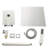 2-Function High-Pressure Rainfall Shower System, Tub Faucet Set