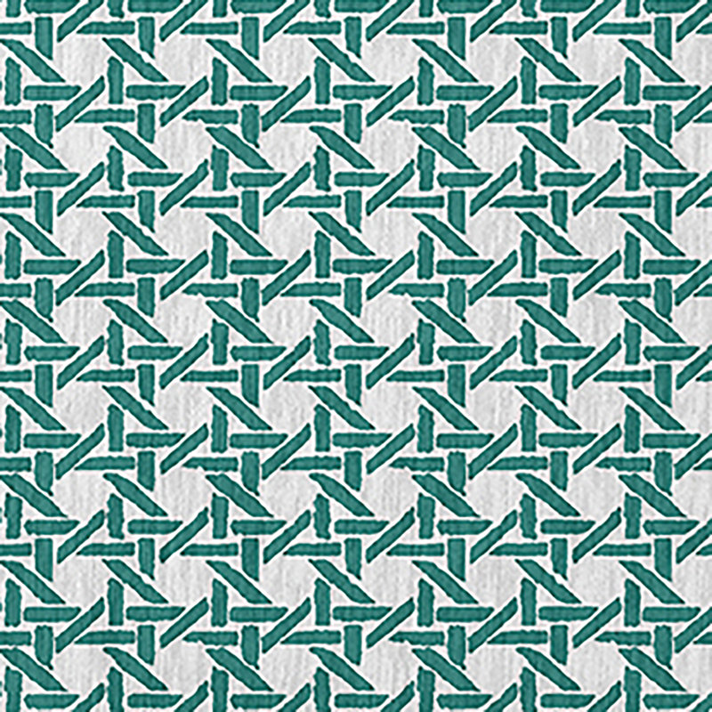 Chenille Geometric Indoor Rug, Round 5'