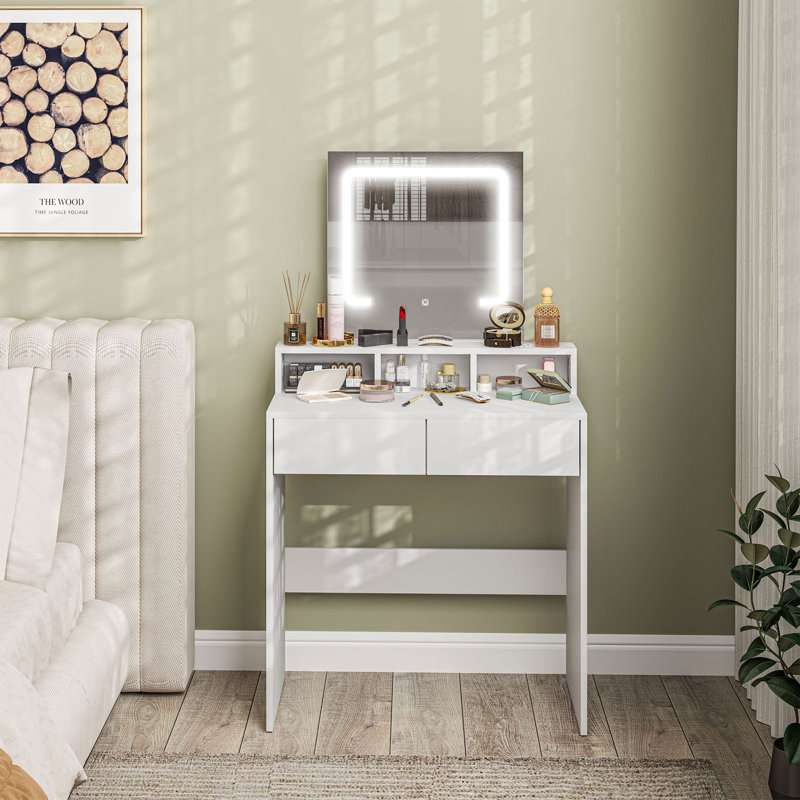 Scarrow Dressing Table with Mirror