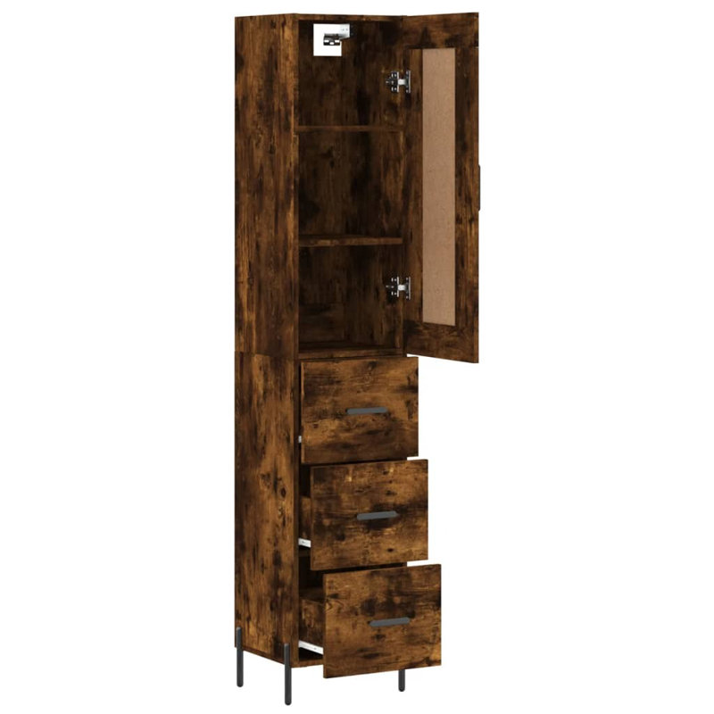 Minnetta 34.5cm Sideboard, Smoked Oak