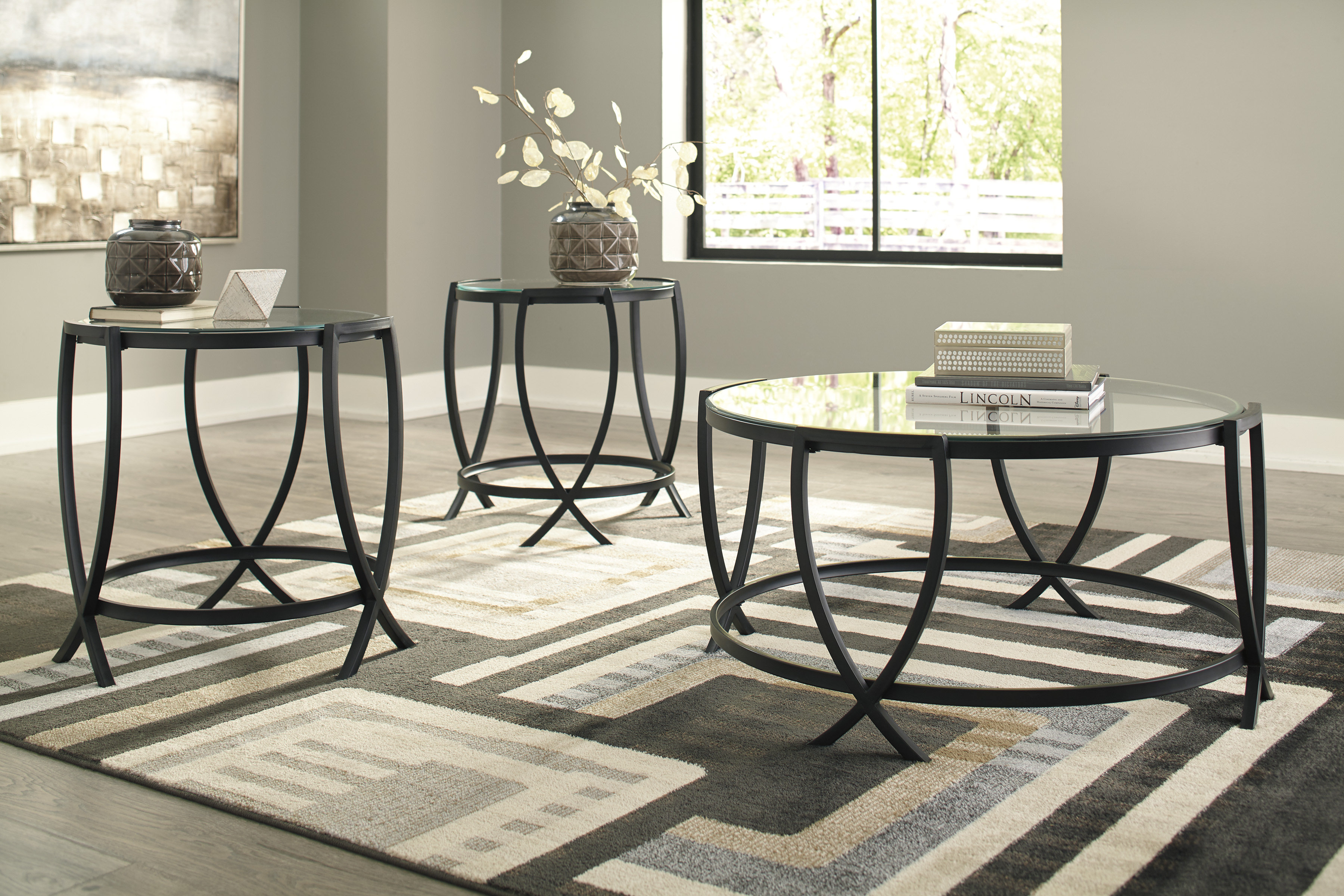 Latitude Run® Tarrin Occasional Table Set (3/CN) | Wayfair