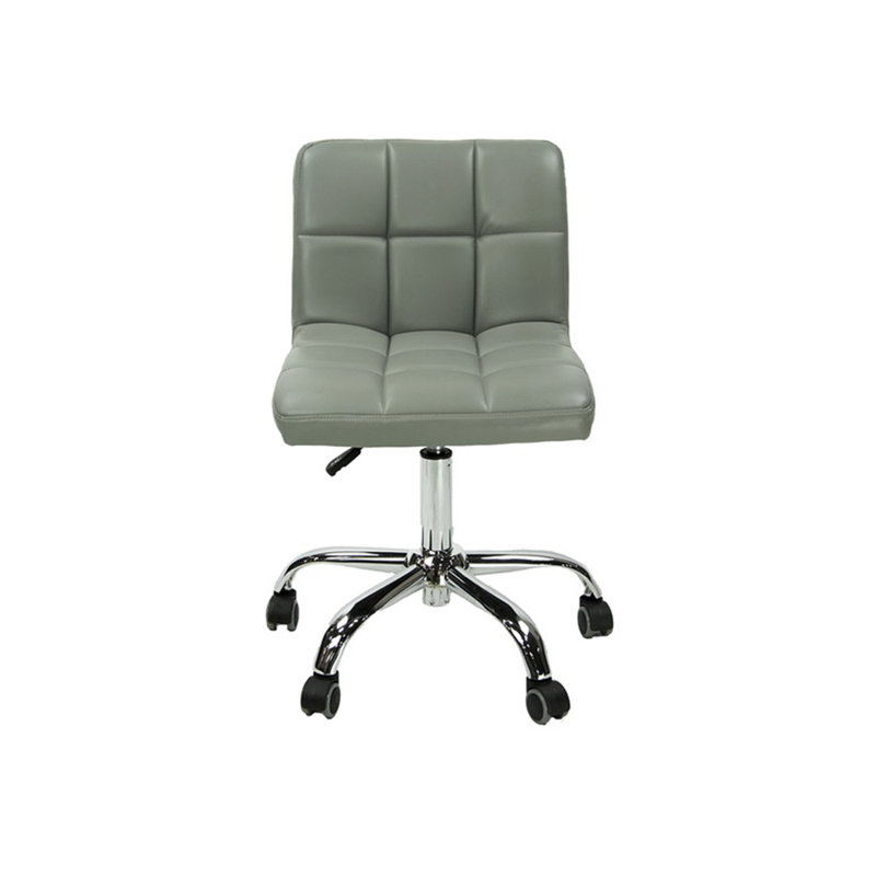 Chaise de travail réglable en hauteur Estephanie, gris