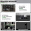 Unfinished Accent Cabinet with Fireplace Included-665544679
