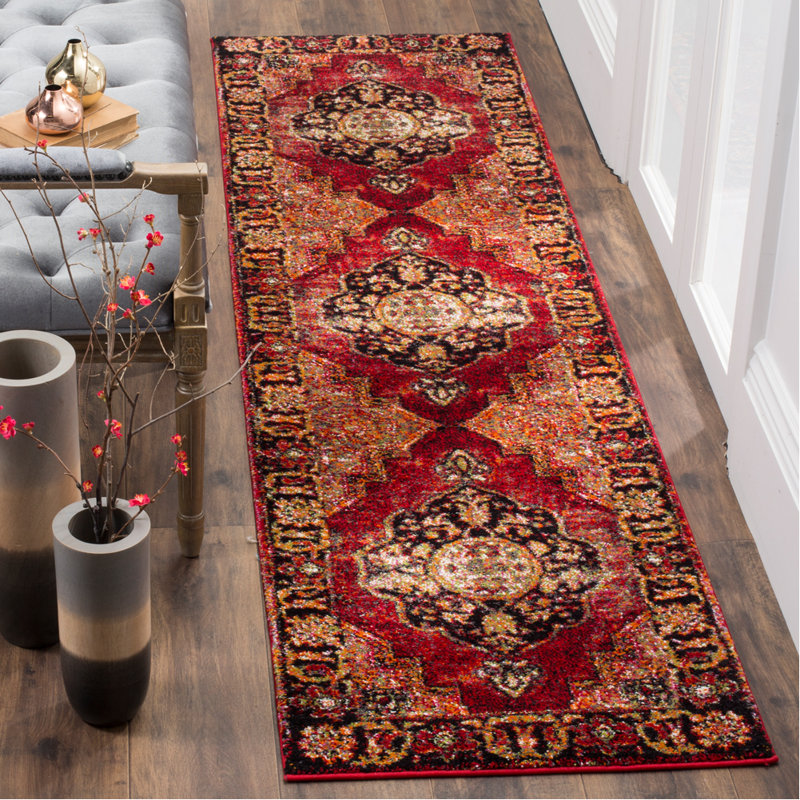 Imauri Vintage Hamadan Performance Oriental Rug, Runner 2'3" x 6'