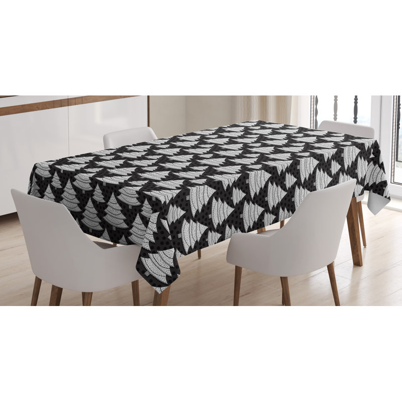 Not Monochrome Dining Linens, 140cm x 240cm