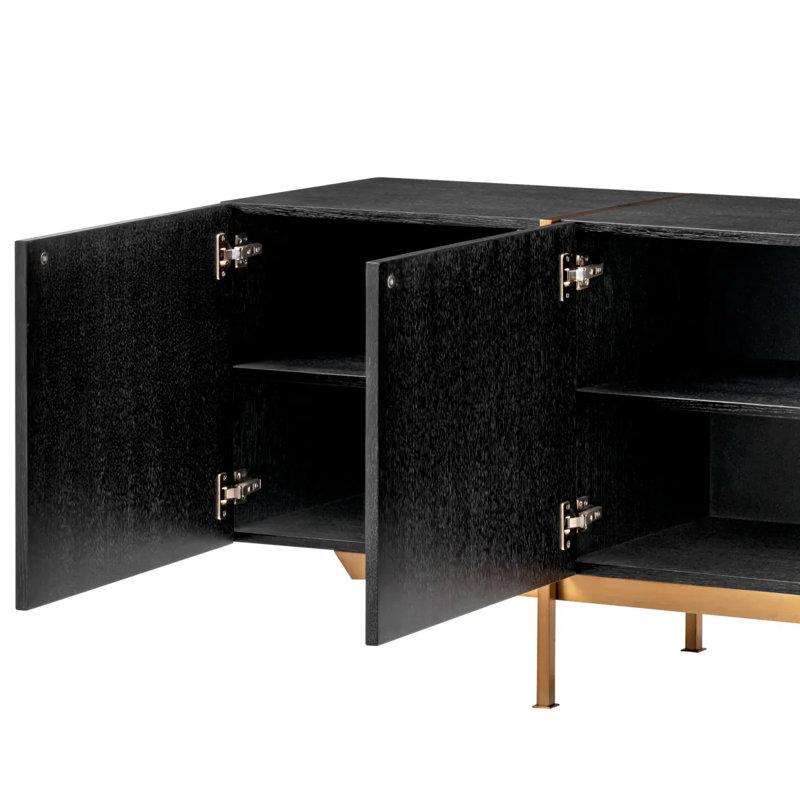Bazilian 88.78'' W Solid Wood Sideboard