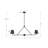 Kinston 2-Light Dimmable Linear Chandelier -1217989090