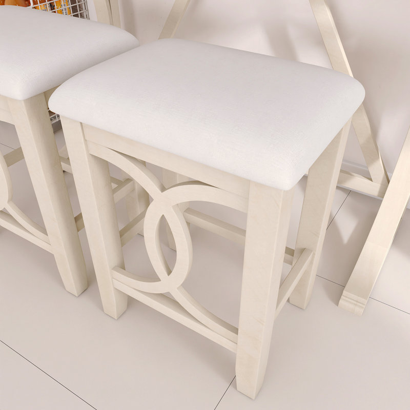 Dining Set, Blanc laiteux