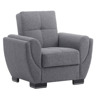Fauteuil convertible avec accoudoirs convertibles 3-en-1 Jaliah