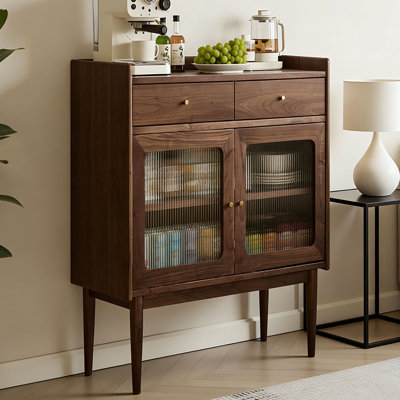 Retro minimalist storage accent chest
