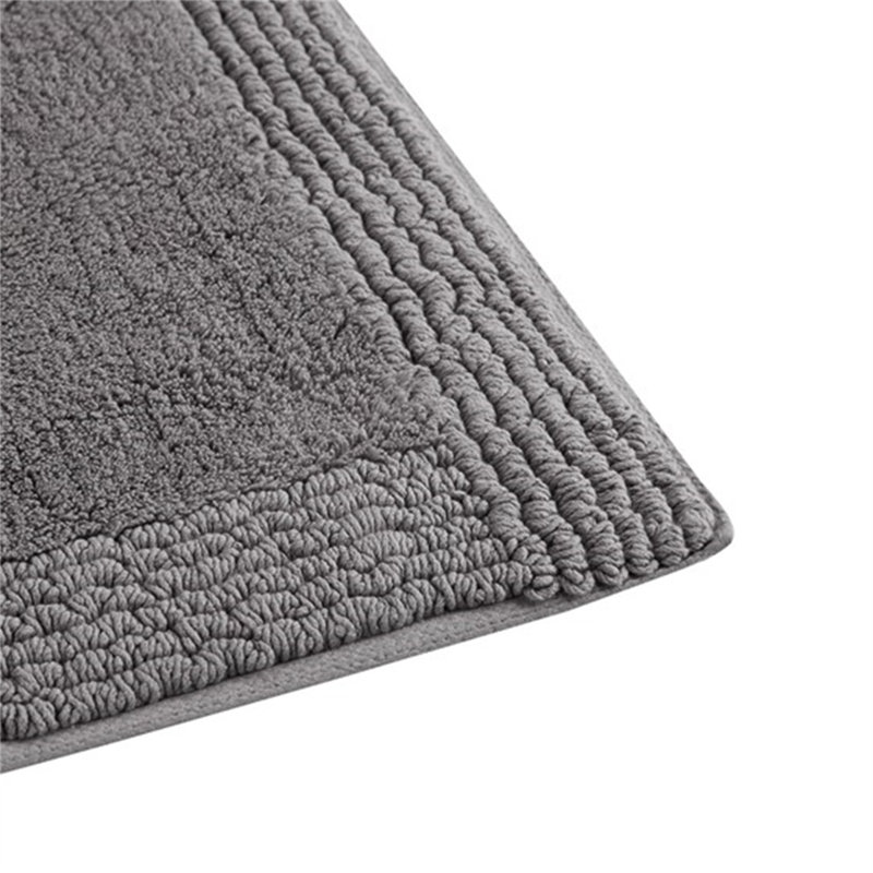 100% Cotton Tufted 3000 GSM Reversible Bath Rug 21X34"