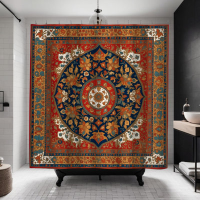 Rideau de douche Floral