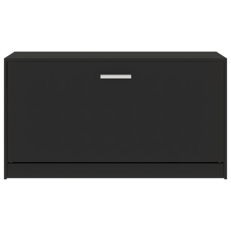 Aubrie Storage Bench, Black
