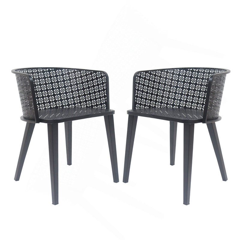 Ensemble de chaises d'extérieur Milan (ensemble de 2)