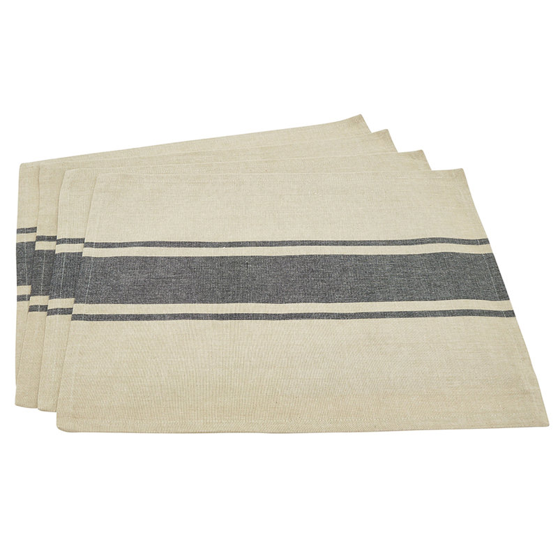 Cotton No Pattern Rectangle Placemat