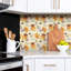 Chaeden 50cm x 100cm PVC Field Tile in Yellow