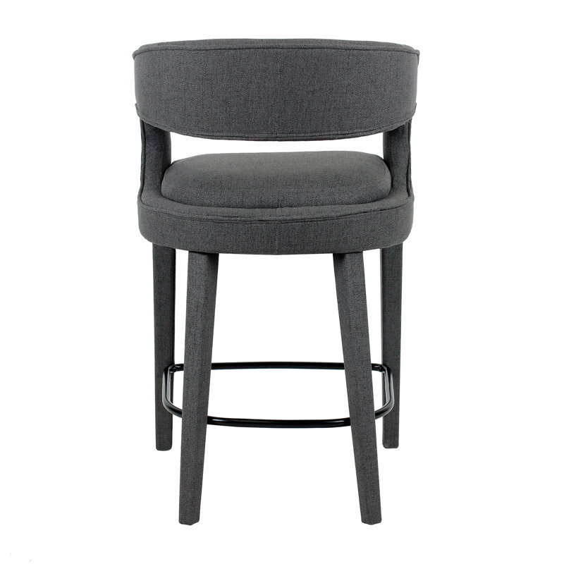 (Ensemble de 2) Tabouret de comptoir Udon, Gris