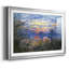 Coucher de soleil sur la seine, reproduction d'art encadrée sur papier par Claude Monet-1308839265-1308839270