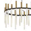 Echo 1 - Light Unique / Statement Geometric LED Chandelier
