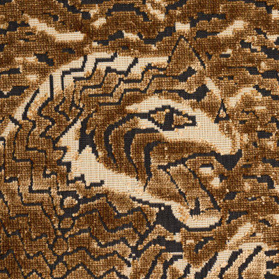 Tissu velours tigresse