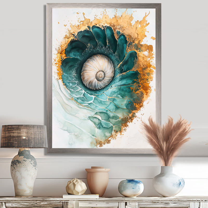 Autie - animaux, art mural, salon, Argent argent, H 40 po x l 30 po, Reproduction encadrée d'une seule photo