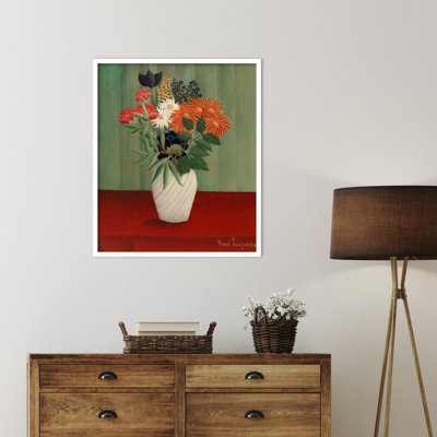 "Bouquet de fleurs" par Henri Rousseau