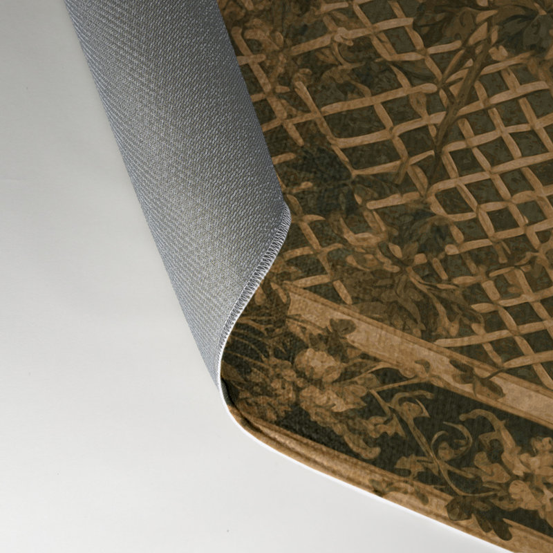 Tapis d'intérieur et d'extérieur brun Nature, Rectangle 9 pi x 12 pi