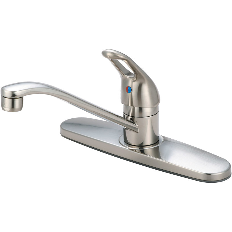Olympia Faucets Kitchen Faucet, PVD Brushed Nickel