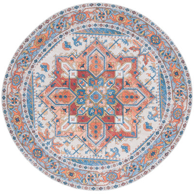 Alisha Area Rug with Non-Slip Backing
