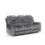Bostin 3 Seater Chenille Electric Reclining Sofa-123409998