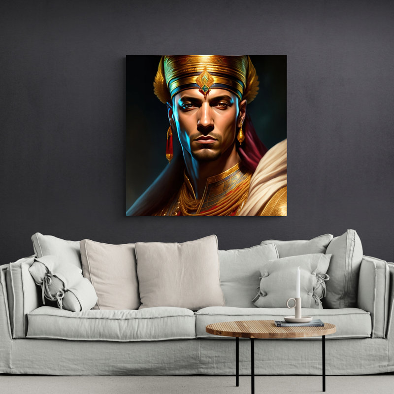 «Rap Music Eminem» par Stephen Chambers - photographie sur toile tendue, H 26 po x l 26 po x P 1,5 po