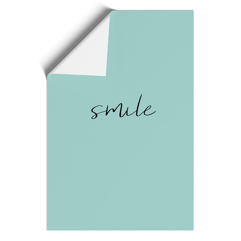 Smile - Frameless Print, 84cm H x 59cm W x 0.1cm D