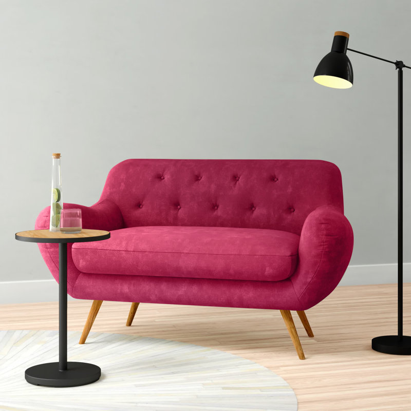 Jefferson 2 Seater Loveseat, Pink