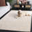 Haryss Machine Washable Recycled Cotton Geometric Area Rug-1804397214