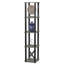 Cearfoss 146.3 cm H x 29.5 cm W Corner Bookcase-314206173