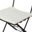 Balcon de patio bistro 3 pièces - métal gris, structure robuste en rouille, pliable pour un gain de place, élégant et confortable, coussins de décoloration, facile à installer, nettoie soigneusement la rouille et, efficacité, confort,-1337638931