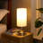 16" Metal Table Lamp Set with USB