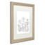 « simple fleur doodle », impression sur toile encadrée-70582985-19607715-19607714
