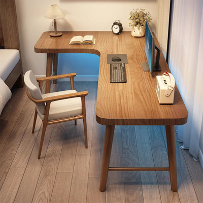 Modern L-shaped corner desk