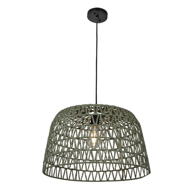  1 - Light Unique Drum Pendant