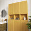 Armoire murale de salle de bain l 41 po x H 59 po, armoire de rangement étroite avec porte et tablettes