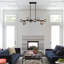 Luminaire globe en verre noir