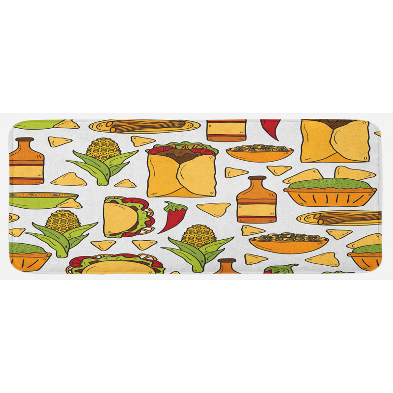 Tapis de cuisine mexicain