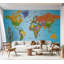 Papier peint carte du monde - Géographie colorée-482339640
