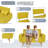 Julizza 49" Upholstered Sofa Loveseat-1795432223