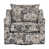 Polyester gris anthracite Margo