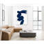 «Blue Current II» par John Beard - reproduction d'art sur toile-958040712-958040718