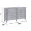 Commode 6 tiroirs Mystic