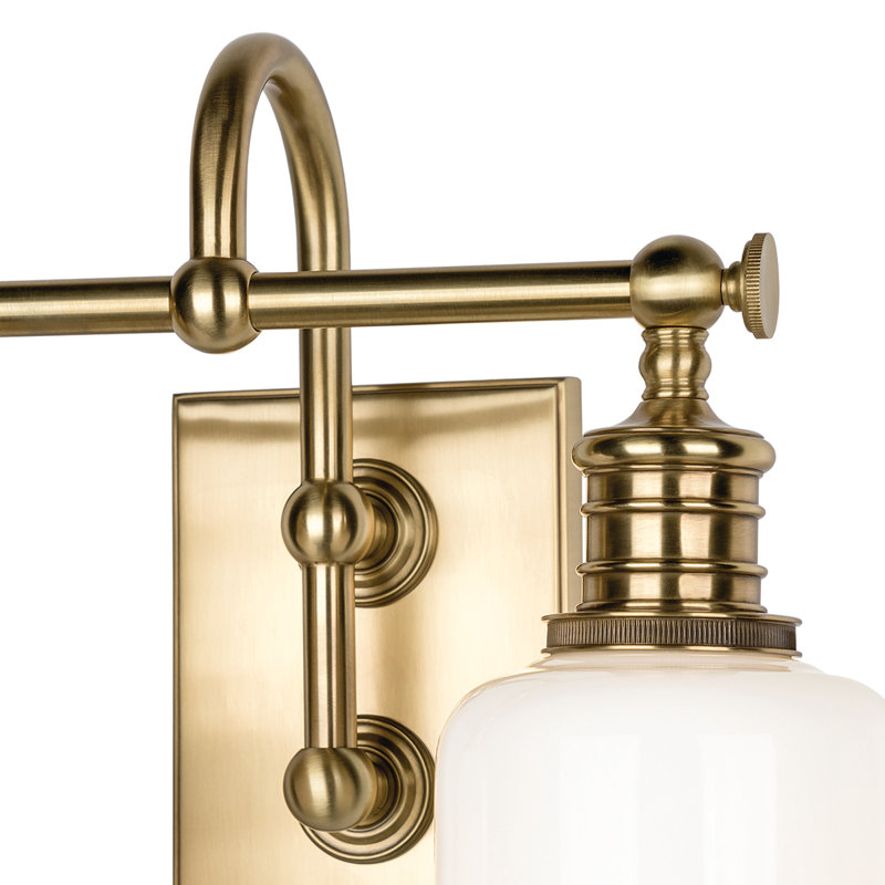 Keswick 2 - Light Vanity Light, Aged Brass