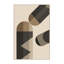 Tapis beige à motif géométrique lavable à la machine Ottwell Barrel Cactus-2073369139